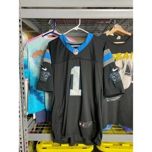 Mens 44 Nike NFL Panthers Cam Newton #1 Jersey